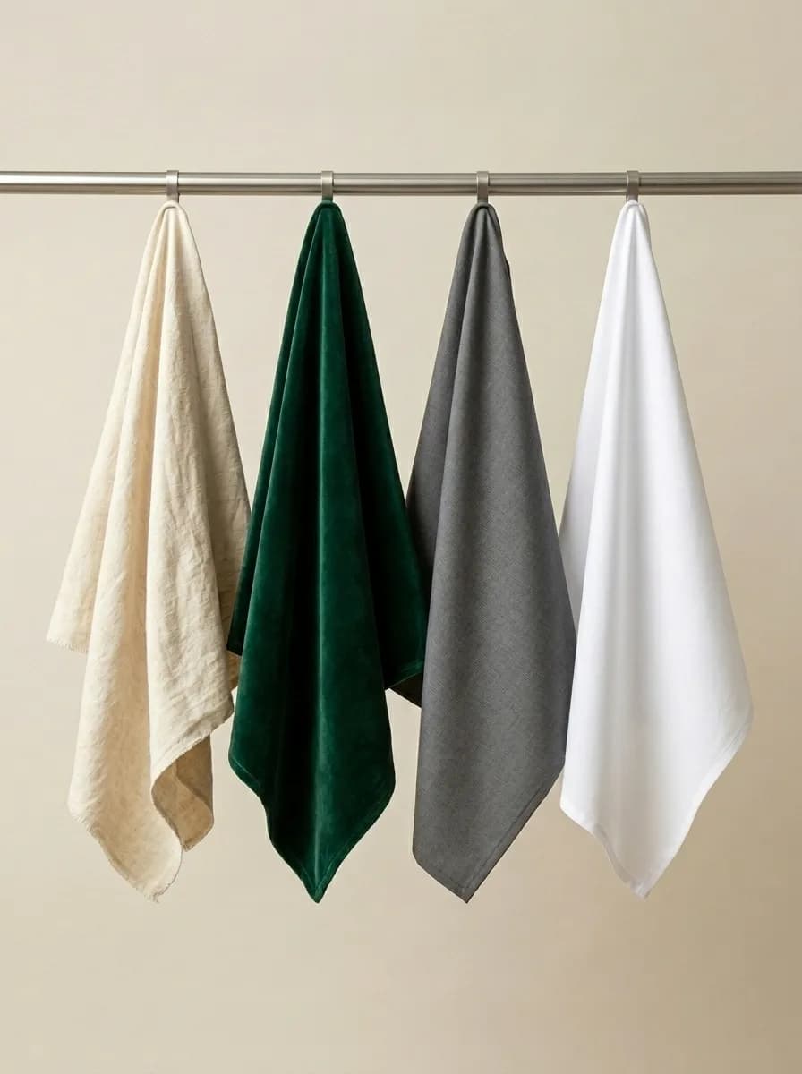 Gabardin, Keten, Kadife
